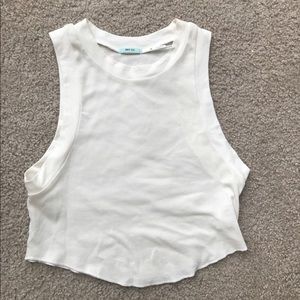 Off white crop top